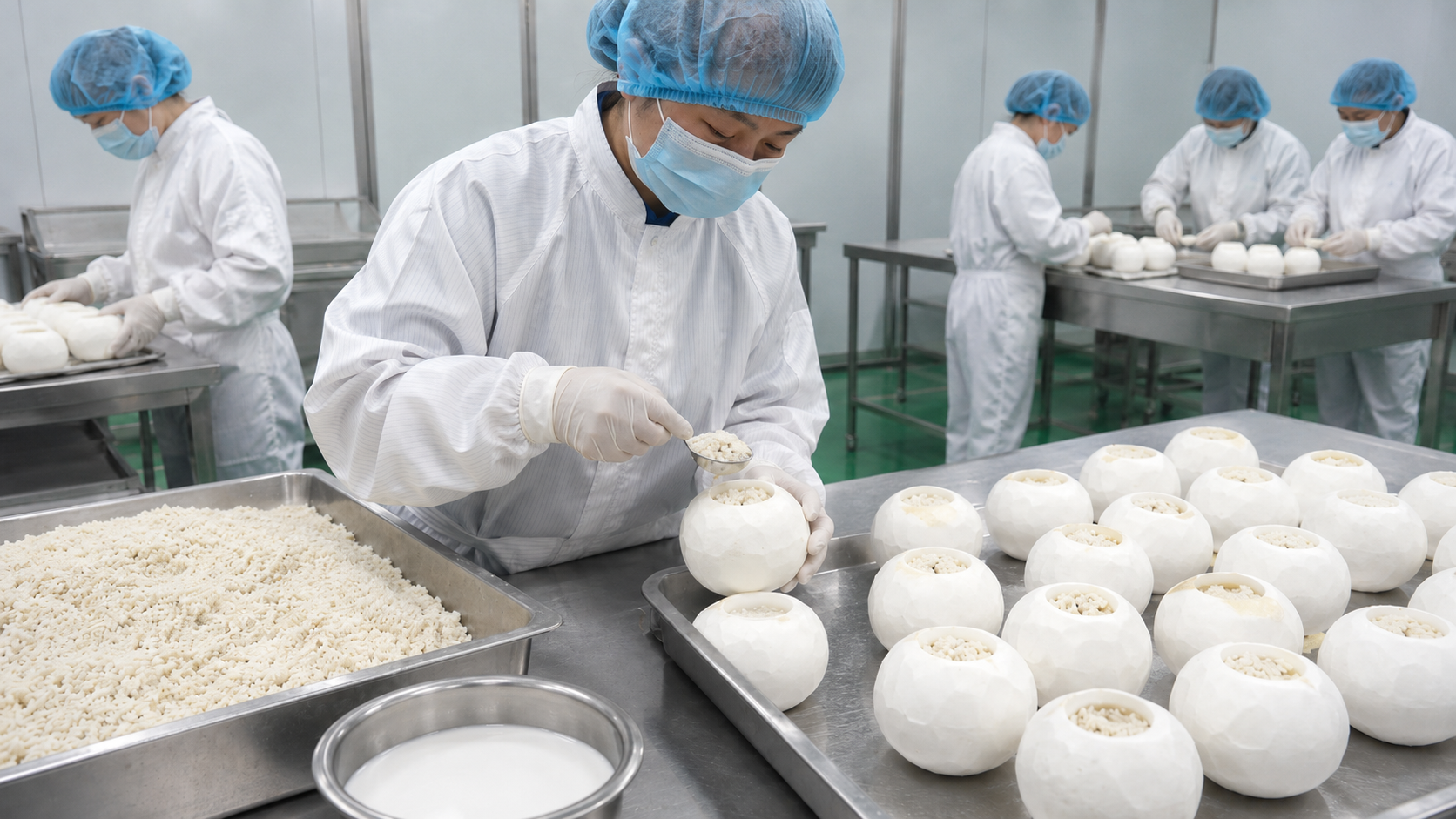 金椰坊食品生产车间环境图